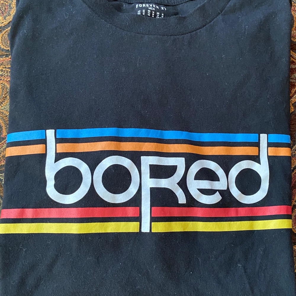 Bored Long Sleeve Graphic Tee